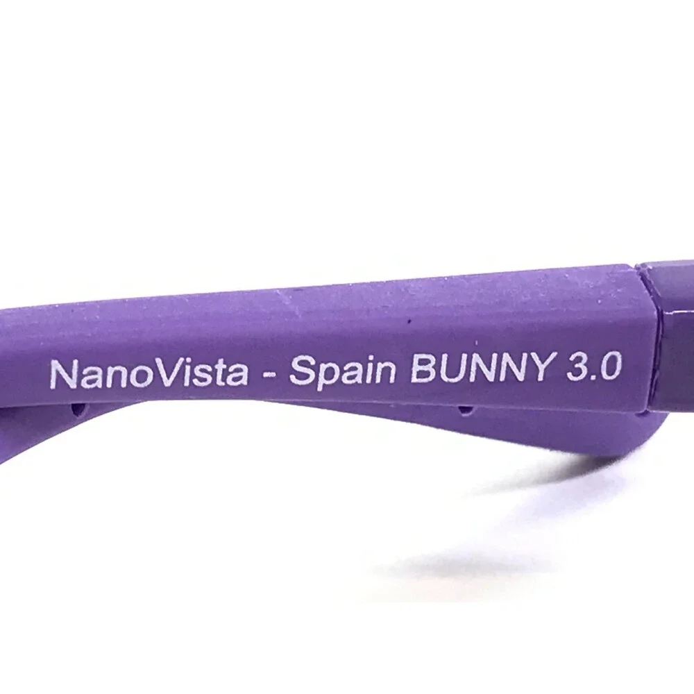 Nano Vista Eyeglasses Frames BUNNY 3.0 NAO4000140 Purple Rubberized 40-13-115